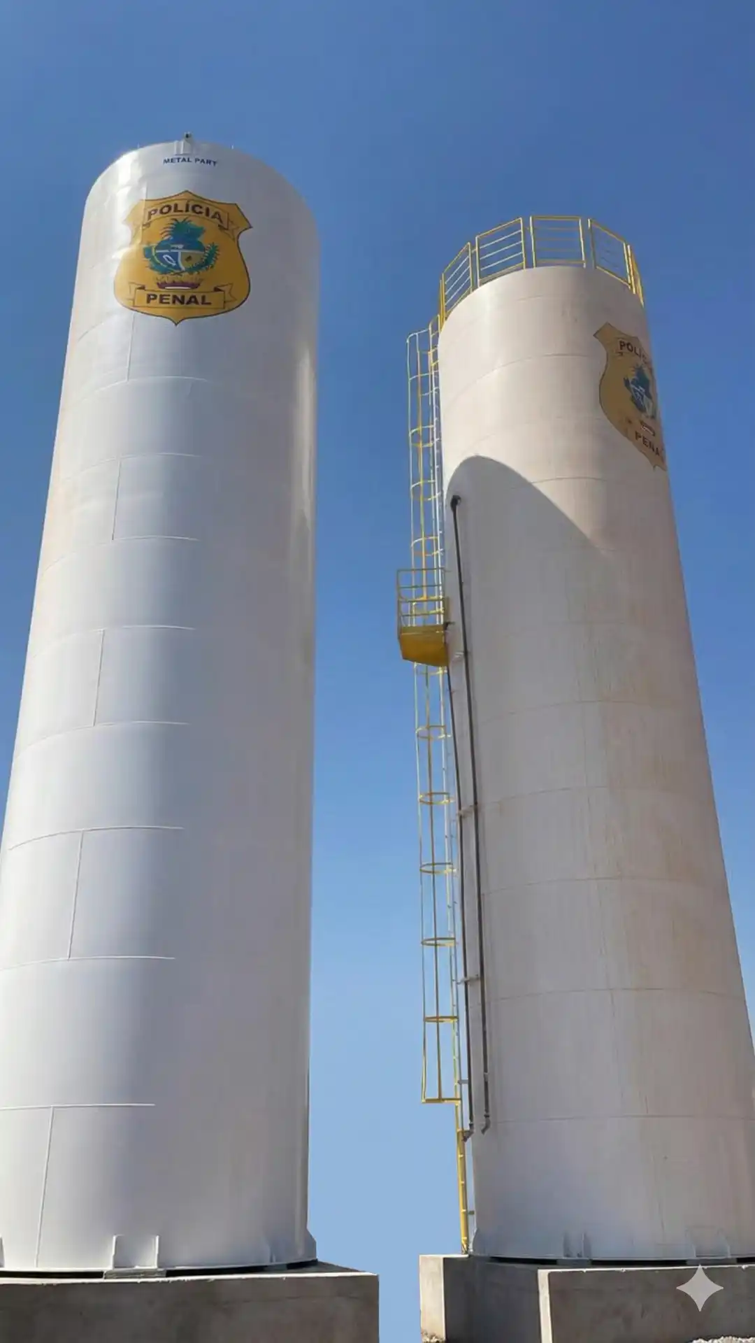 Reservatório Metálico Tubular Metal Fort